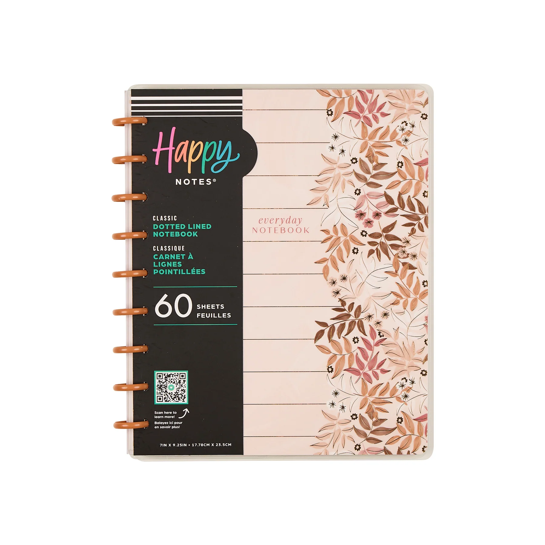 Dune Hues - Dot Grid + Dotted Lined Classic Notebook - 60 Sheets - Image 11