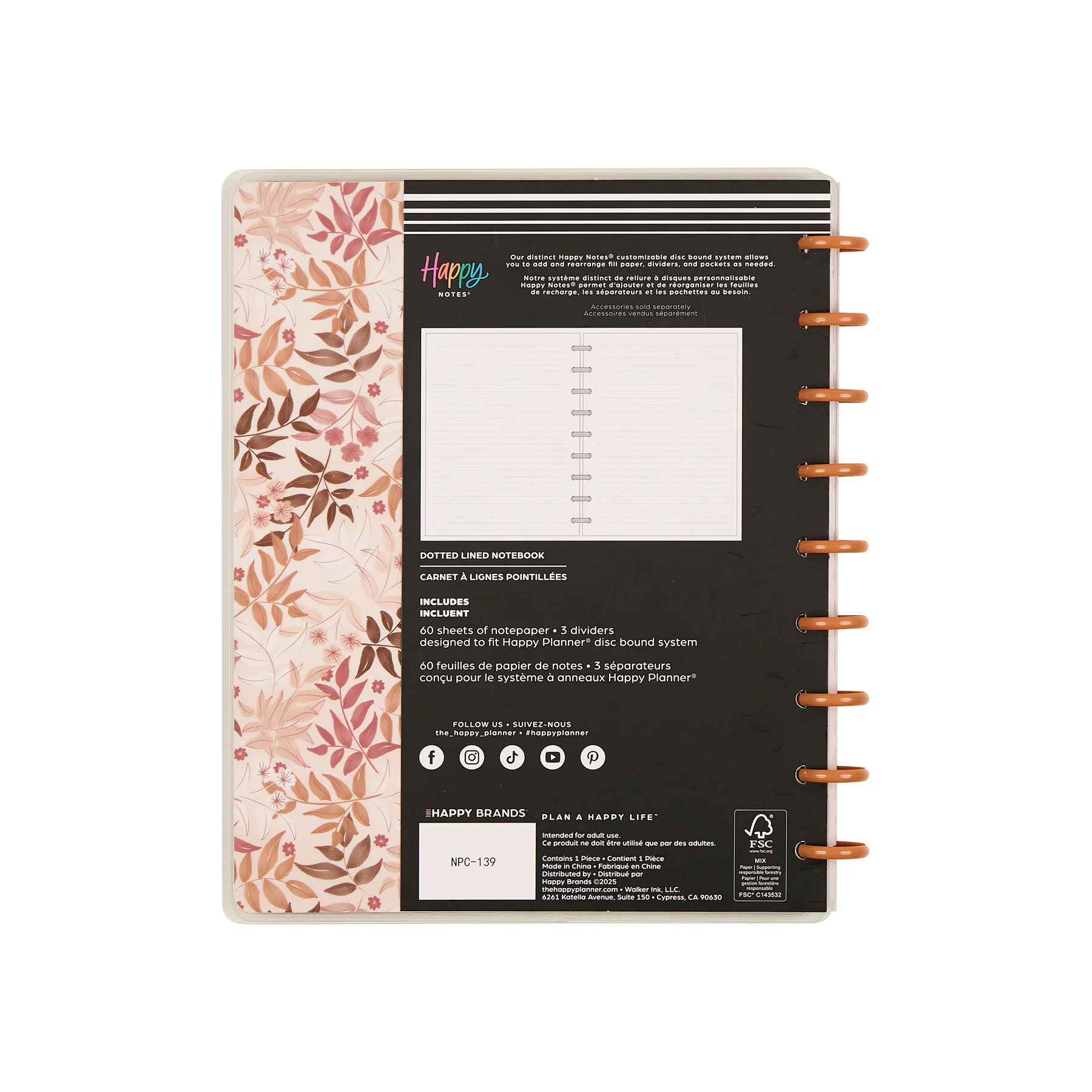 Dune Hues - Dot Grid + Dotted Lined Classic Notebook - 60 Sheets - Image 13