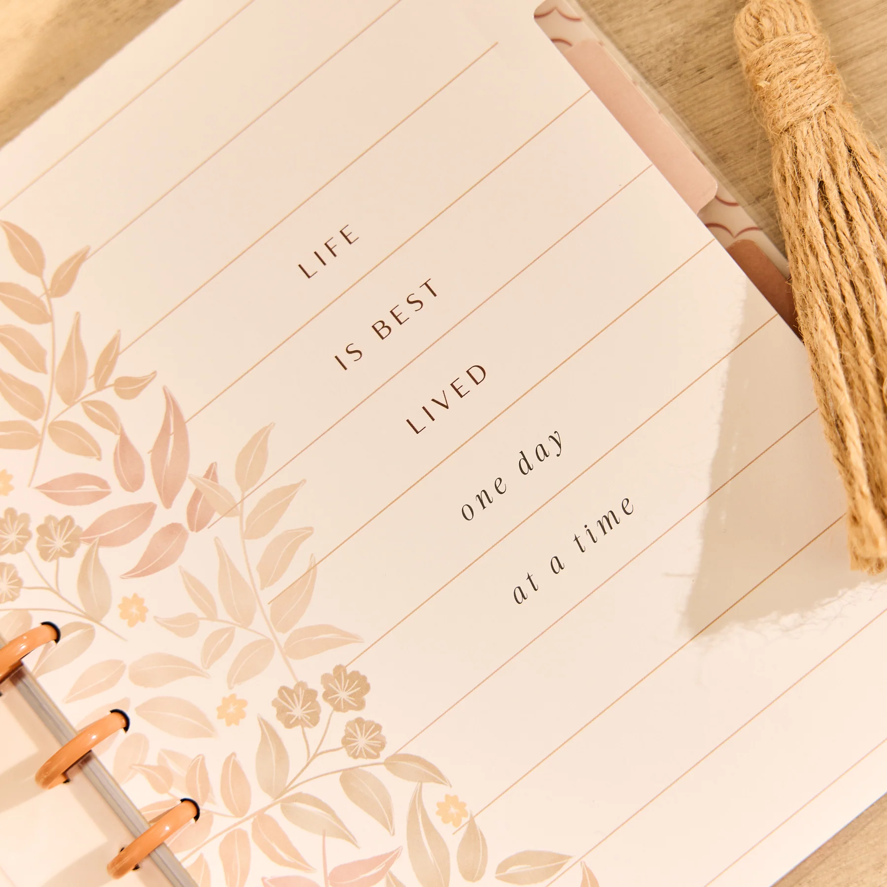 Dune Hues - Dot Grid + Dotted Lined Classic Notebook - 60 Sheets - Image 2