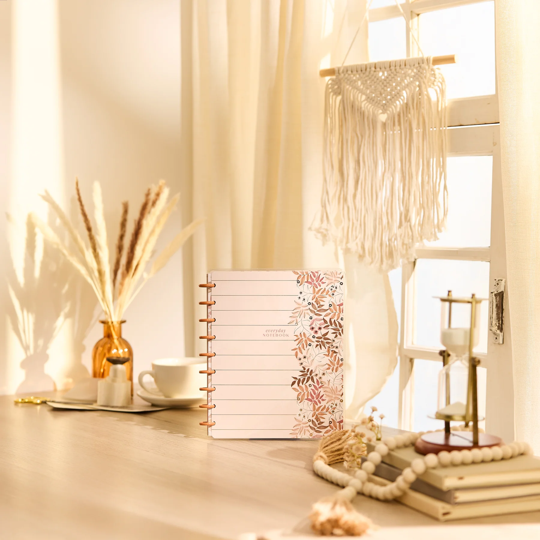 Dune Hues - Dot Grid + Dotted Lined Classic Notebook - 60 Sheets - Image 3