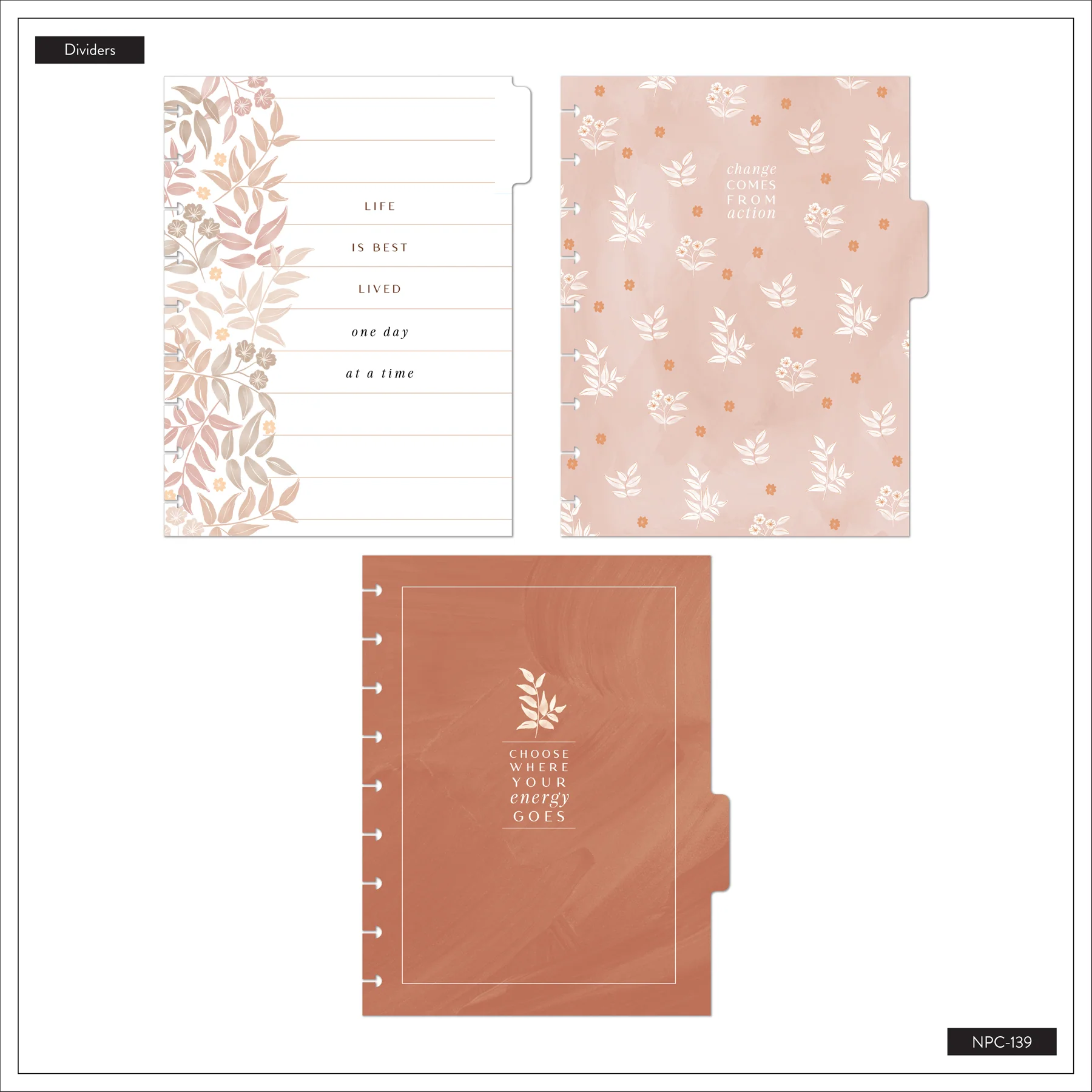Dune Hues - Dot Grid + Dotted Lined Classic Notebook - 60 Sheets - Image 6