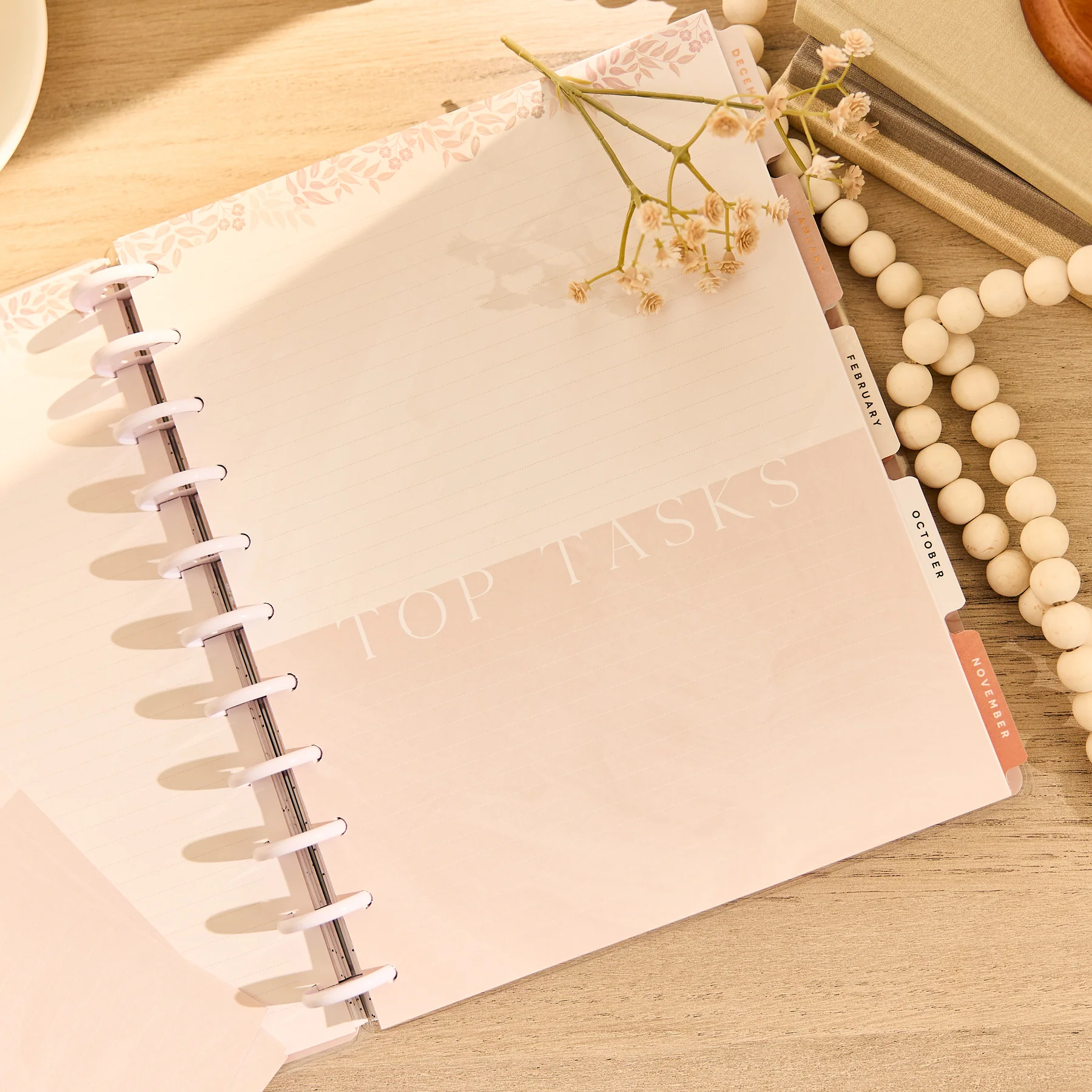 Dune Hues - Dotted Lined Big Filler Paper - 40 Sheets - Image 2