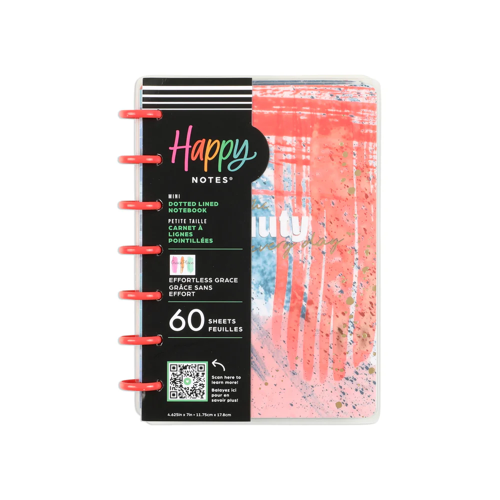 Happy Planner x GracePlace Effortless Grace - Dotted Lined Mini Notebook - 60 Sheets - Image 8
