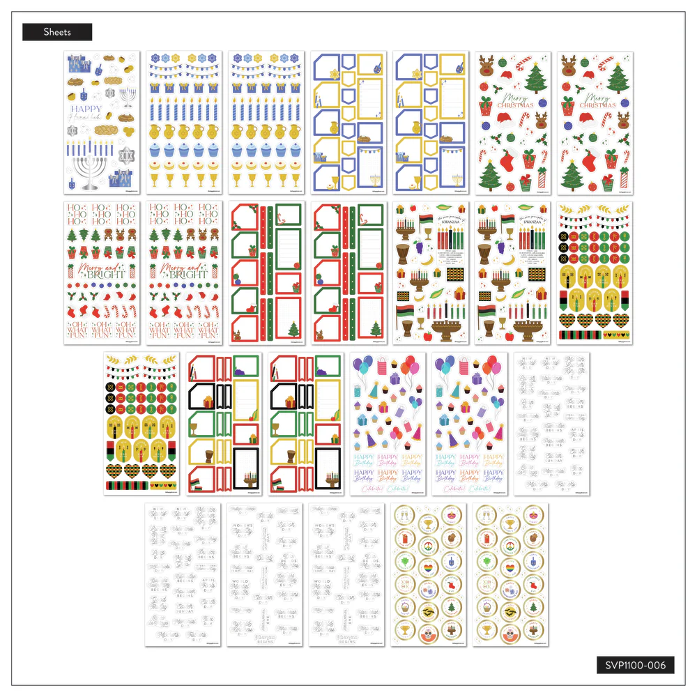 Essential Holidays - Mega Value Pack Stickers - 100 Sheets - Image 10