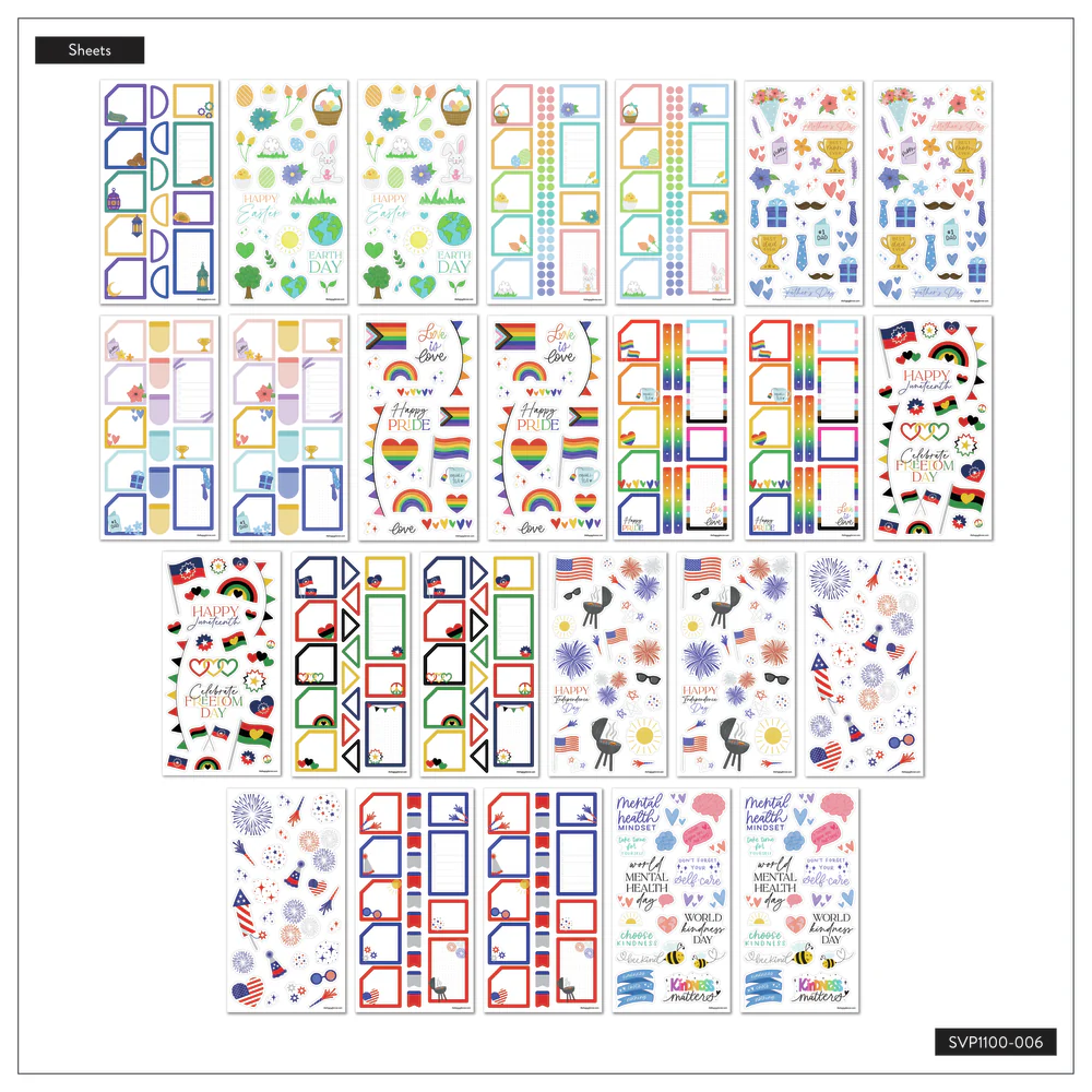 Essential Holidays - Mega Value Pack Stickers - 100 Sheets - Image 8