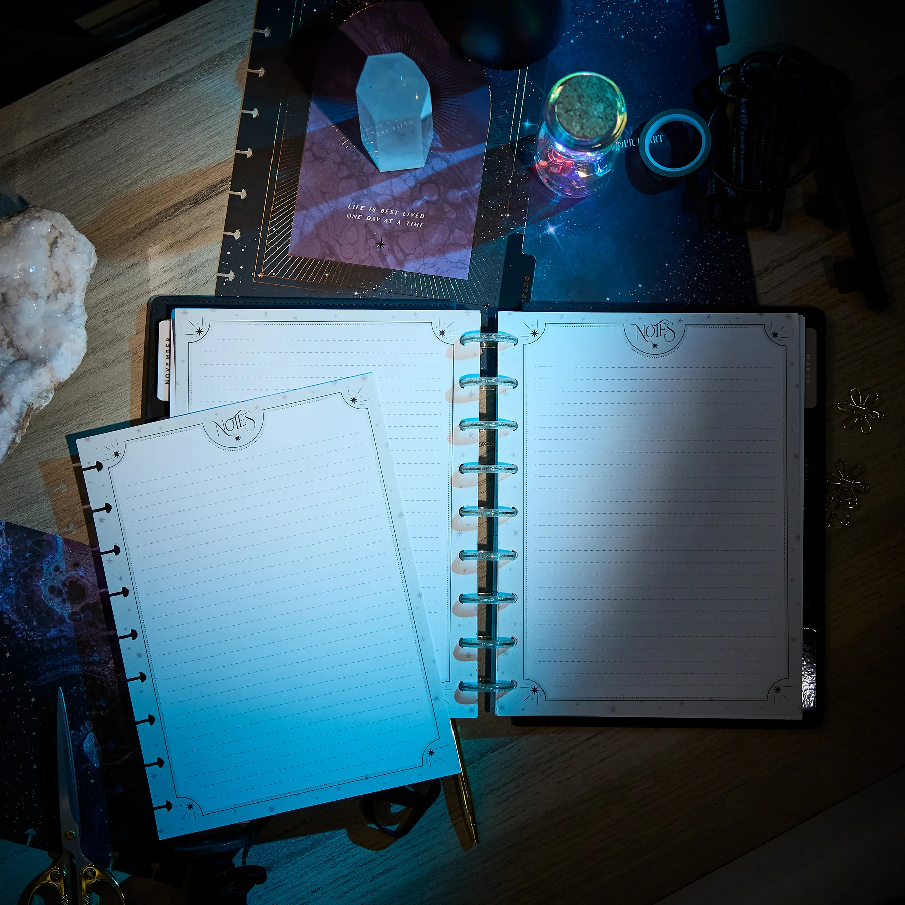 Eternal Stars - Dotted Lined Classic Filler Paper - 40 Sheets - Image 4
