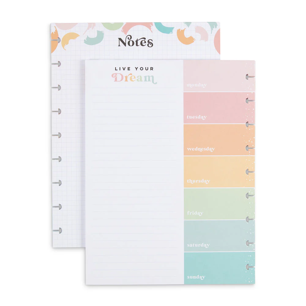 Everyday Colorful Notes Classic Filler Paper - 40 Sheets - Image 2