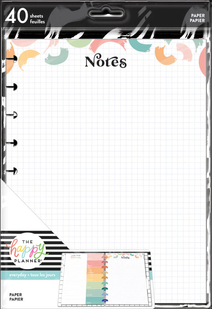 Everyday Colorful Notes Classic Filler Paper - 40 Sheets - Image 4