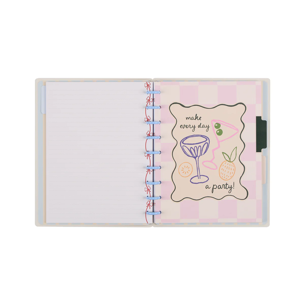 Everyday Coquette - Classic Notebook + Filler Paper + Sticker Bundle - Image 13