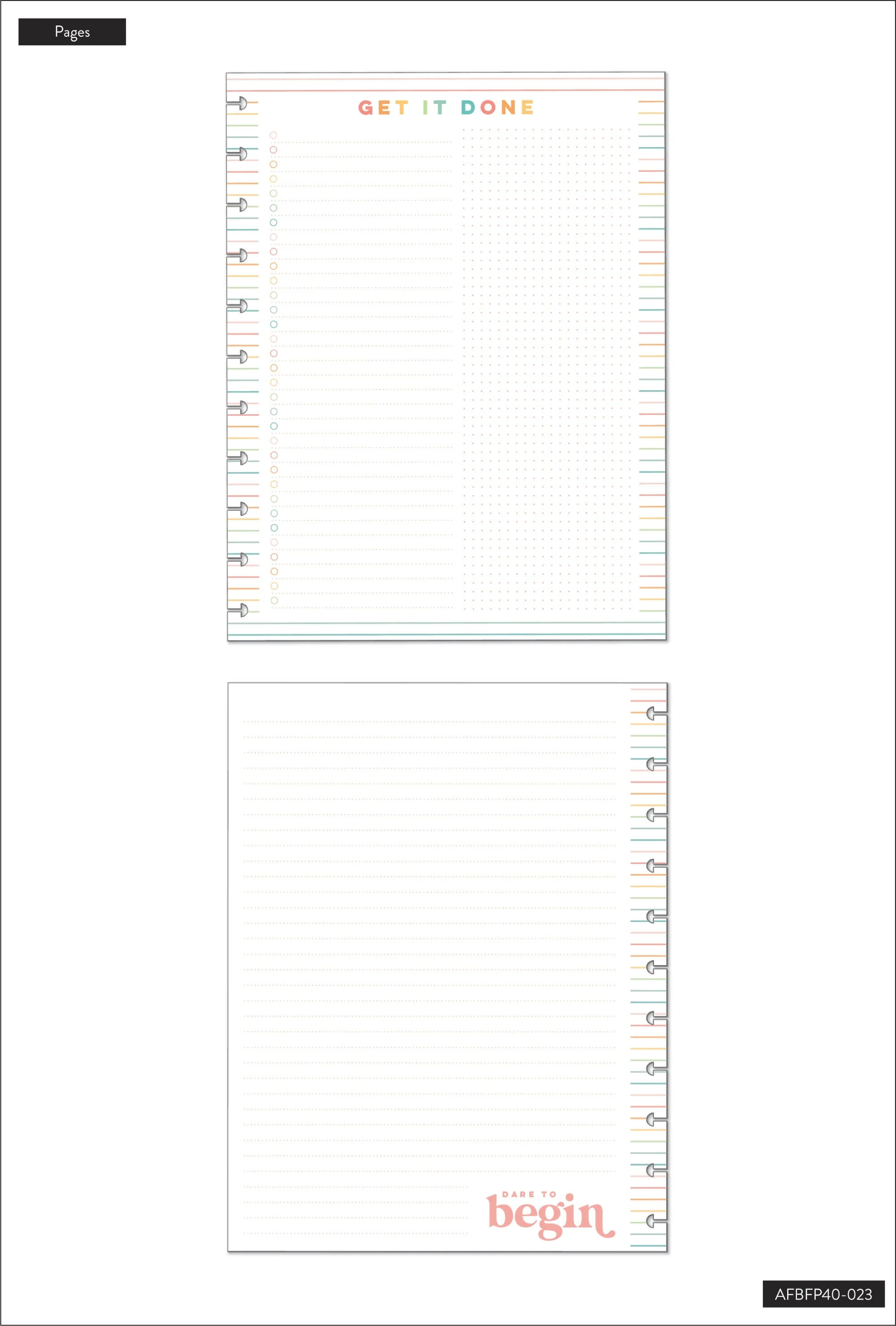 Everyday Get It Done Big Filler Paper - 40 Sheets - Image 3