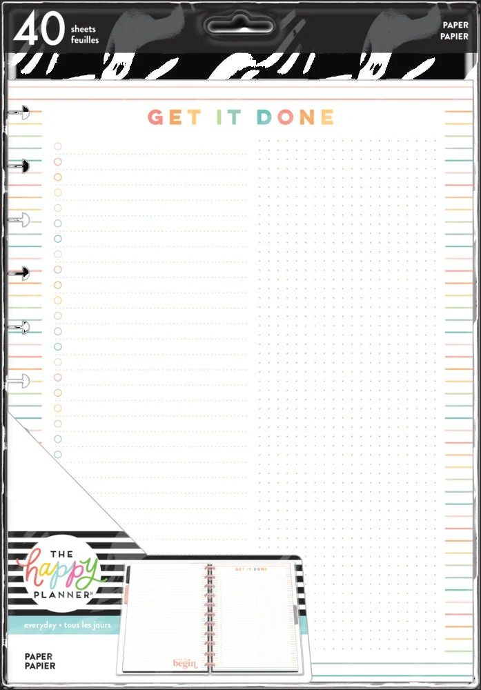 Everyday Get It Done Big Filler Paper - 40 Sheets - Image 4