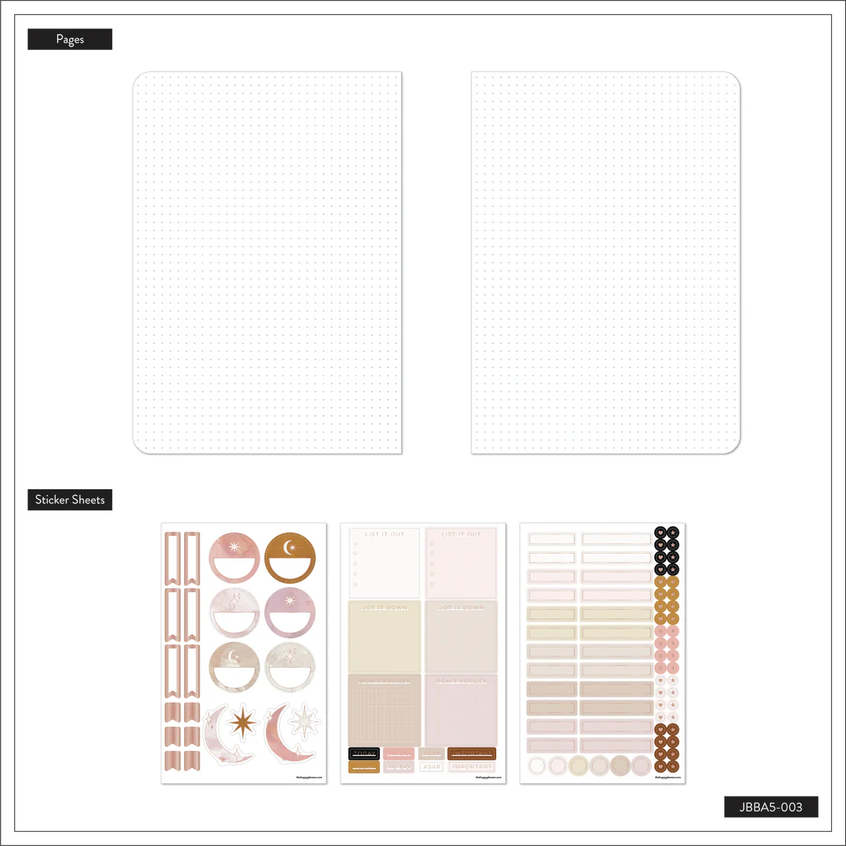 Everyday Magic - Bullet Dot Grid Happy Journal - 80 Sheets - 160 GSM Paper - Image 5