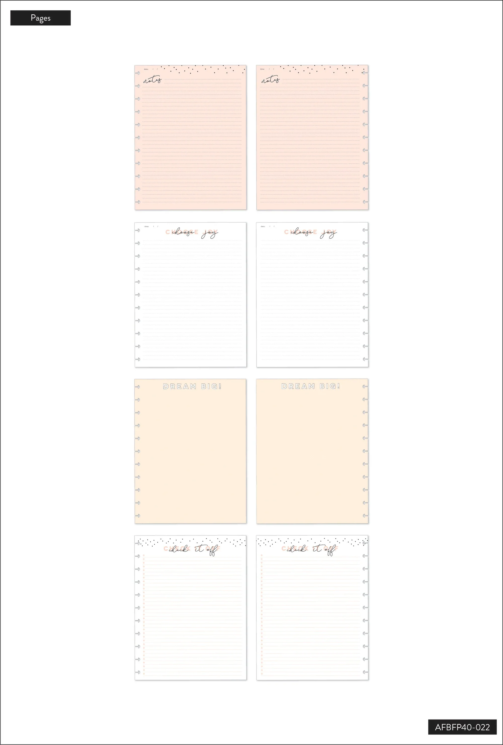 Everyday Neutrals Big Filler Paper - 40 Sheets - Image 4
