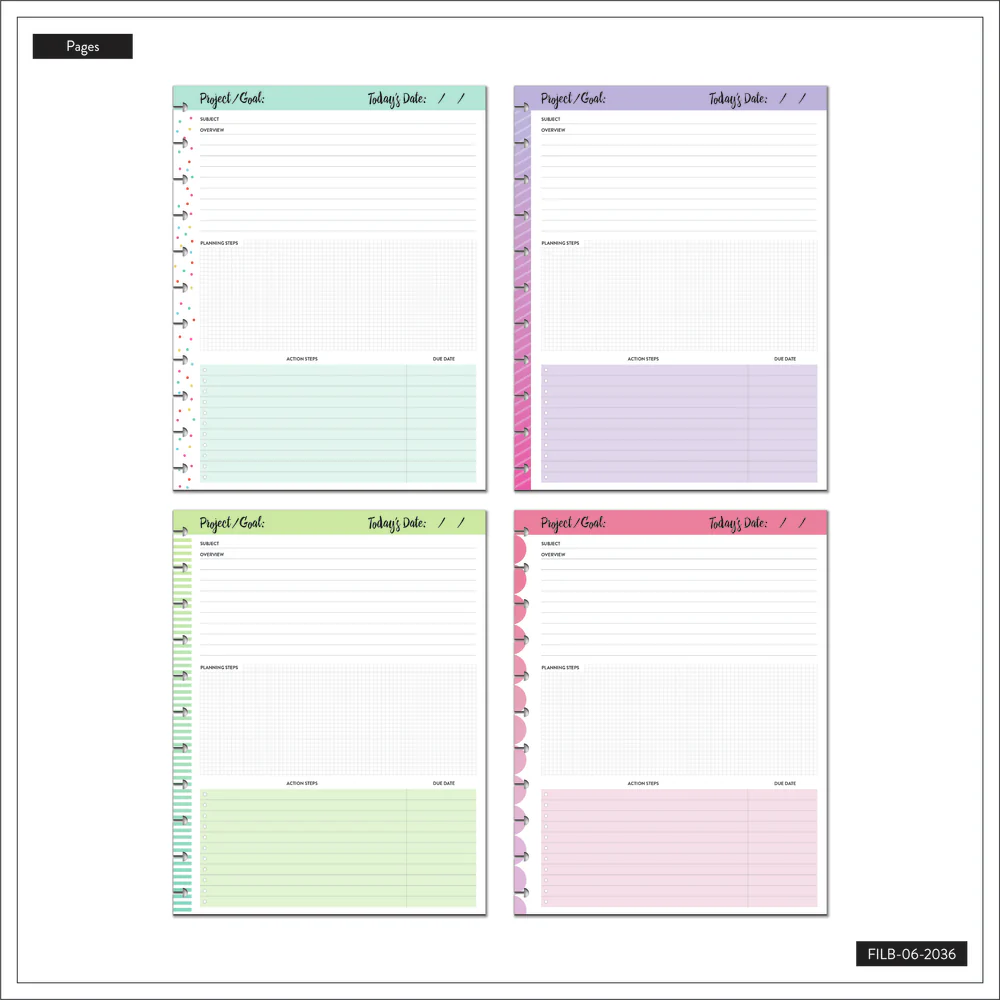 Everyday Project - Dashboard Big Filler Paper - 40 Sheets - Image 2