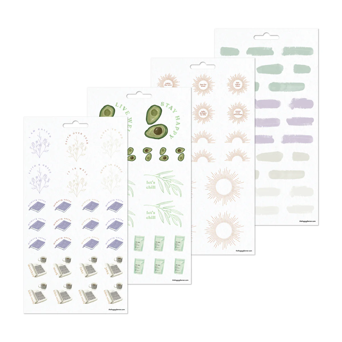 Faith, Gratitude & Wellness - 10 Sticker Sheets - Image 2
