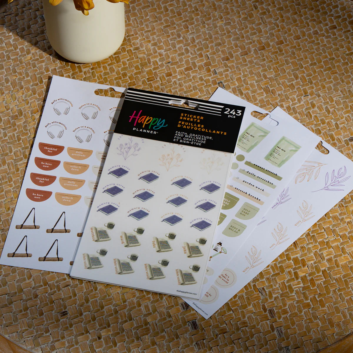 Faith, Gratitude & Wellness - 10 Sticker Sheets - Image 3