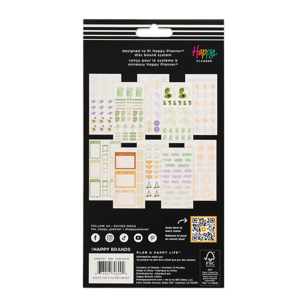 Faith, Gratitude & Wellness - 10 Sticker Sheets - Image 5