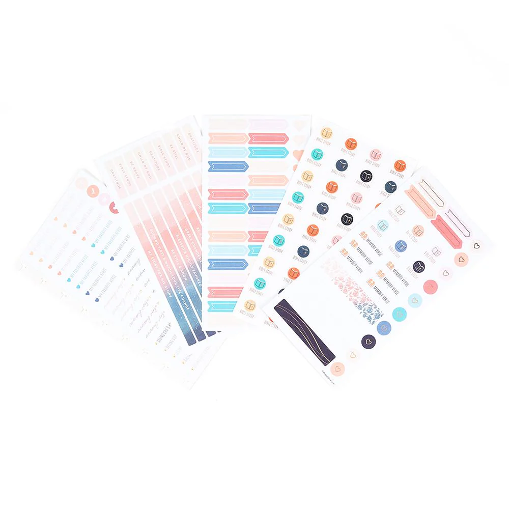 Faith Journaling - 5 Sticker Sheets - Image 2