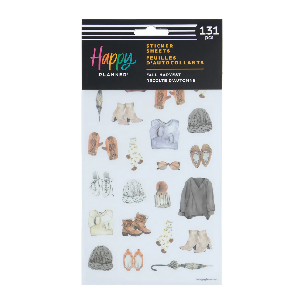 Fall Harvest - 5 Sticker Sheets