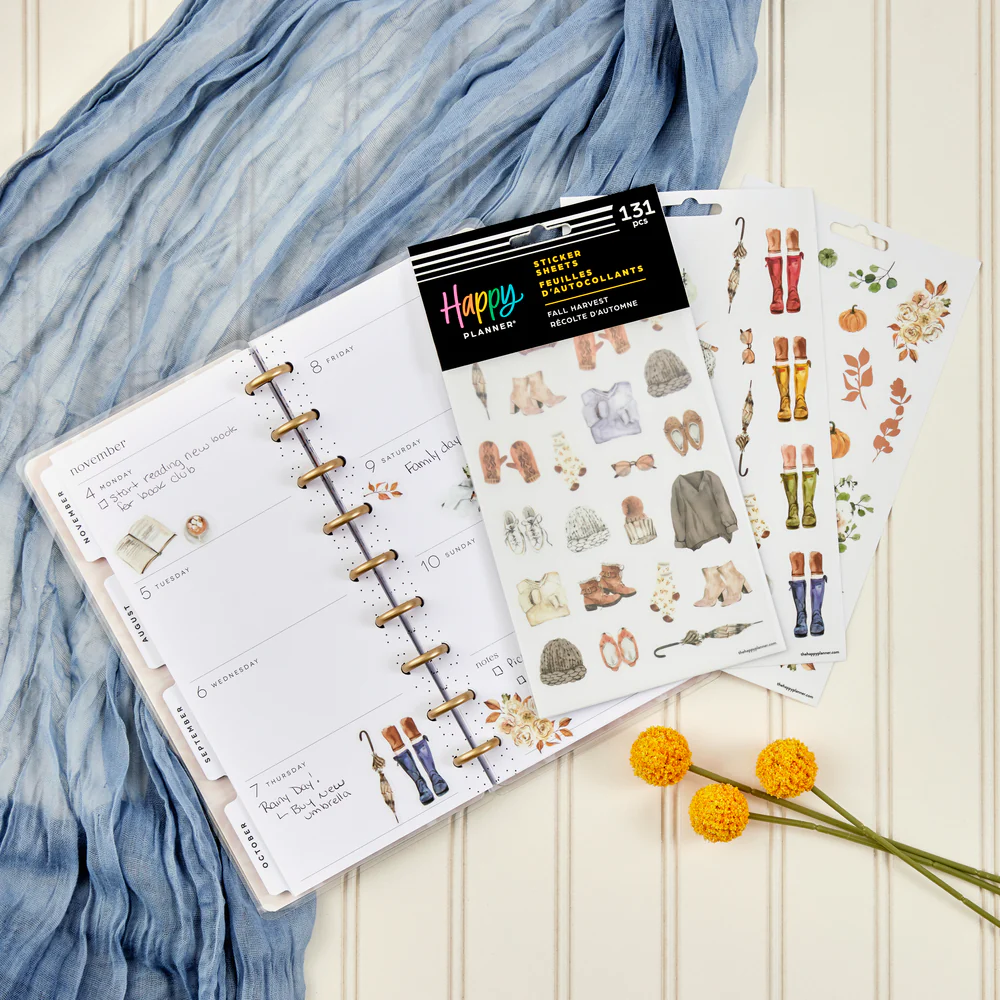 Fall Harvest - 5 Sticker Sheets - Image 2