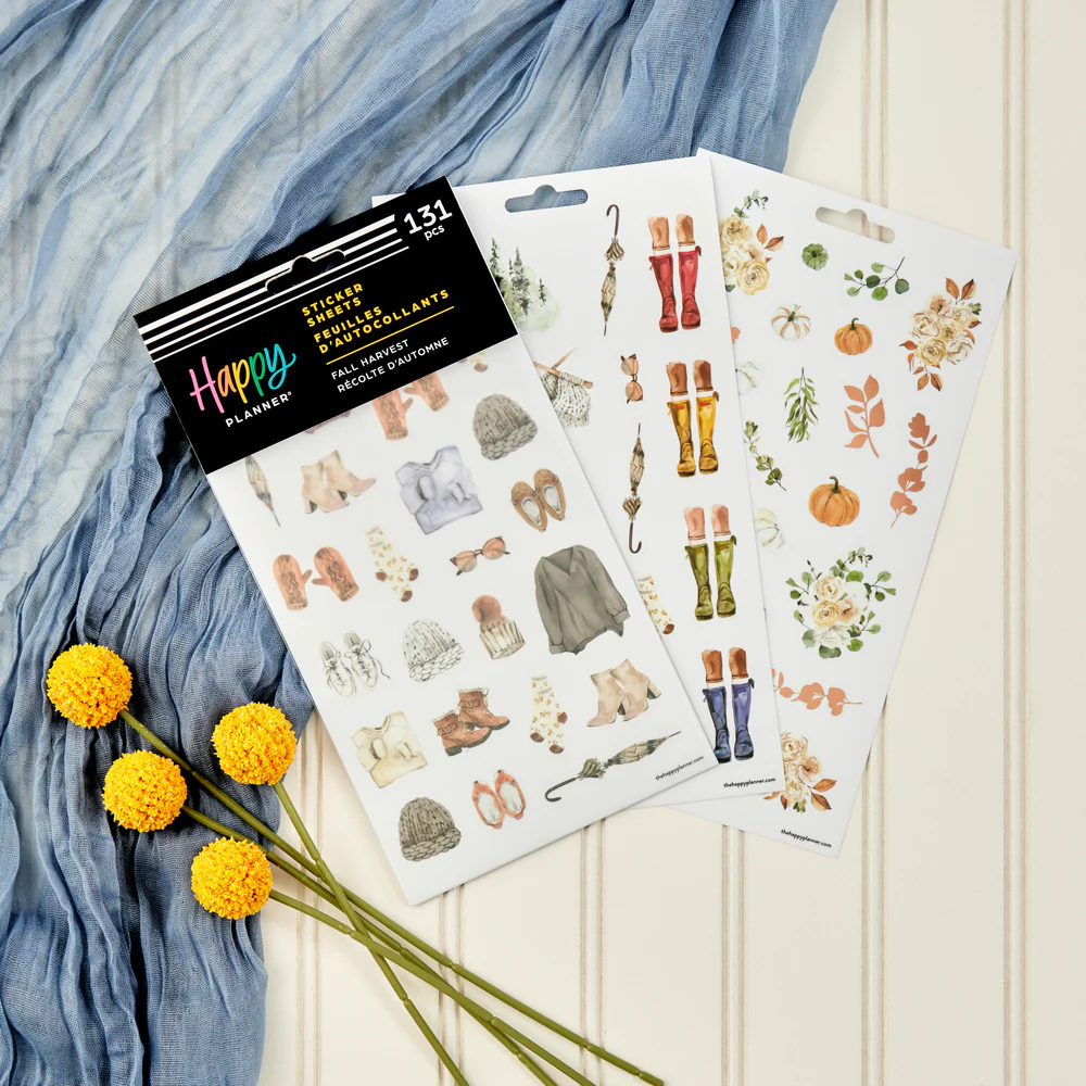 Fall Harvest - 5 Sticker Sheets - Image 3