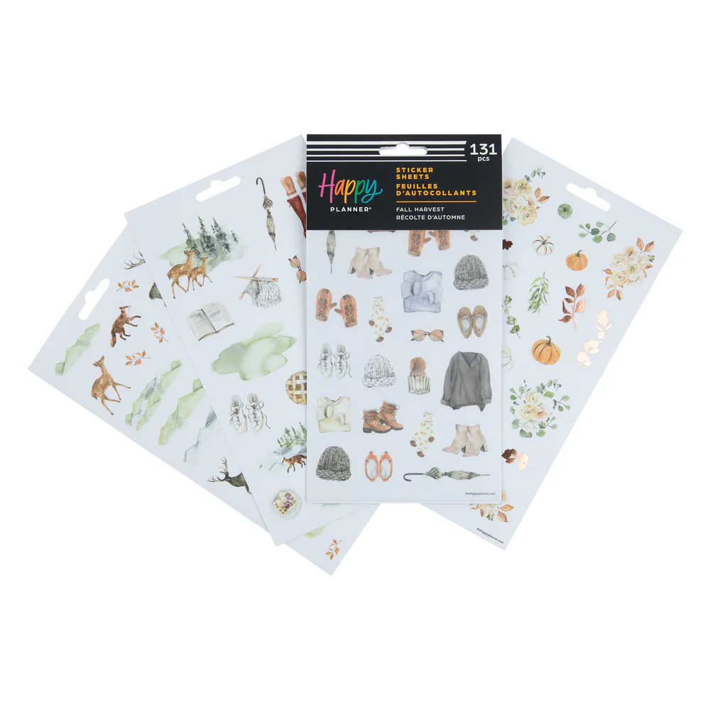 Fall Harvest - 5 Sticker Sheets - Image 5