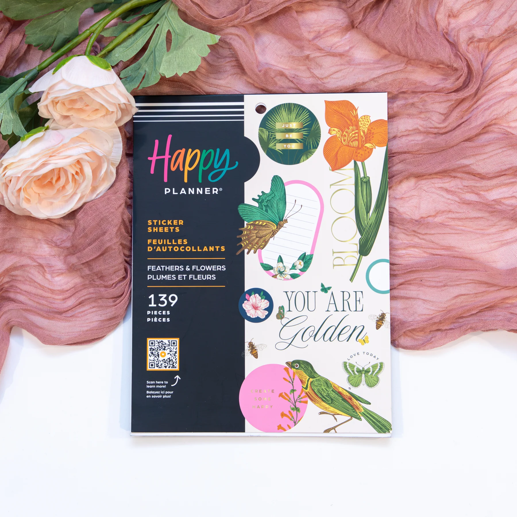 Feathers & Flowers - Large Value Pack Stickers - Image 4