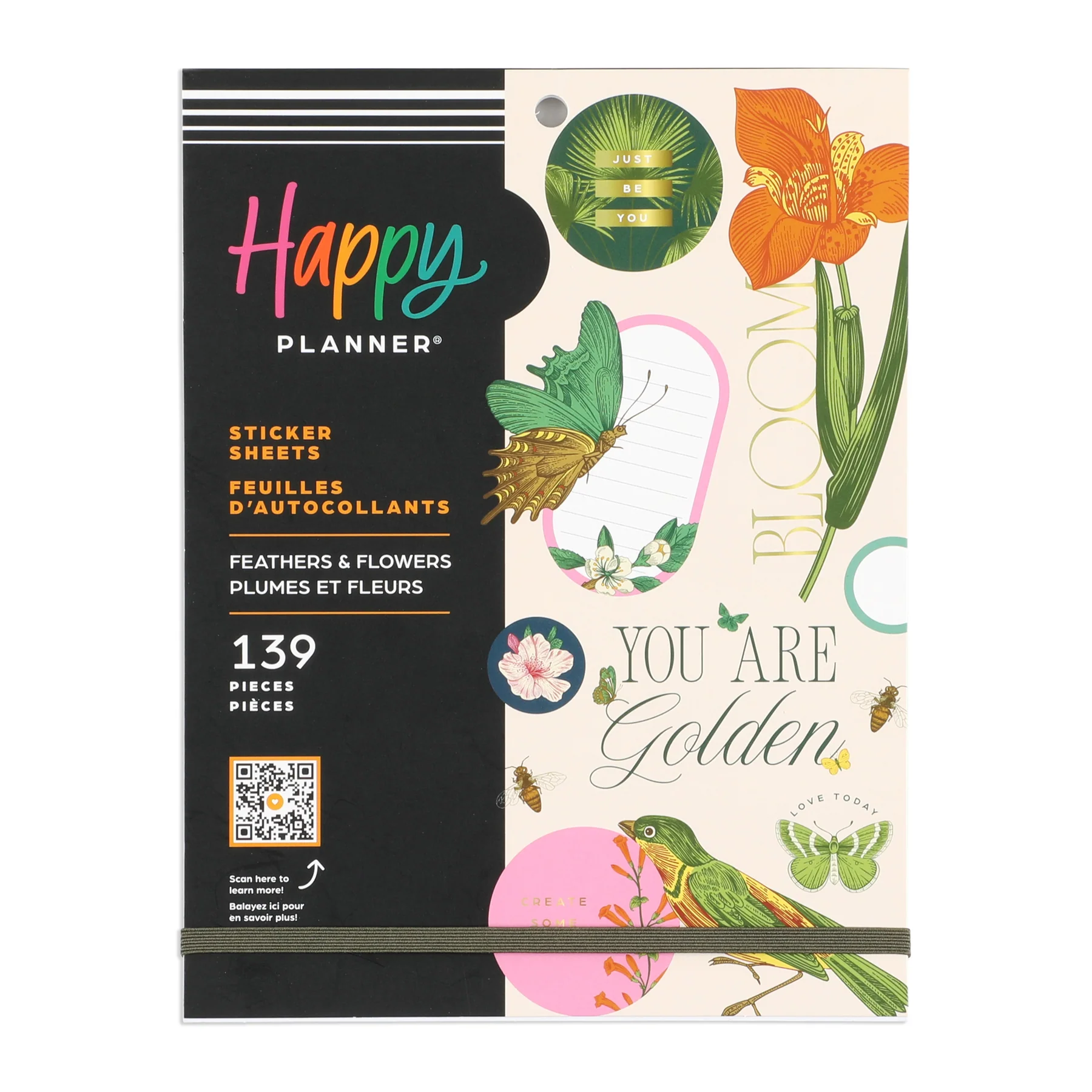 Feathers & Flowers - Large Value Pack Stickers - Image 6