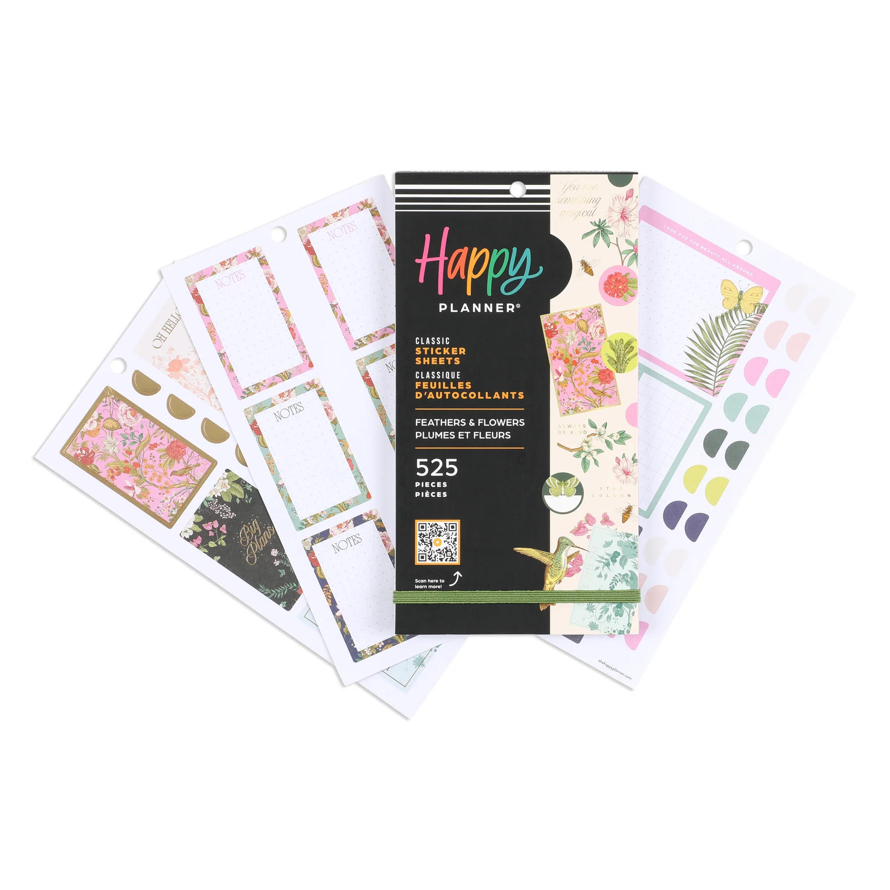 Feathers & Flowers - Value Pack Stickers - Image 5