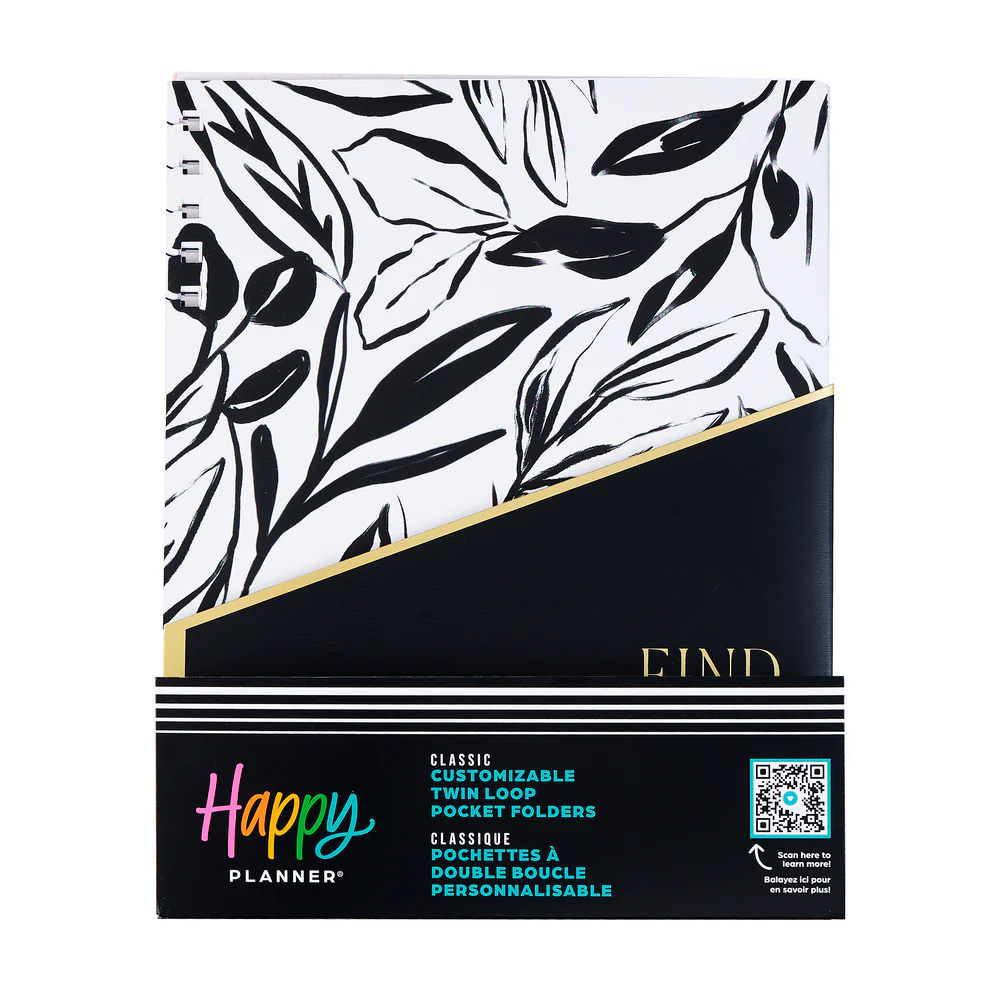 Find Your Happy - Classic Customizable Spiral Planner Pocket Folders - 6 Pack - Image 4