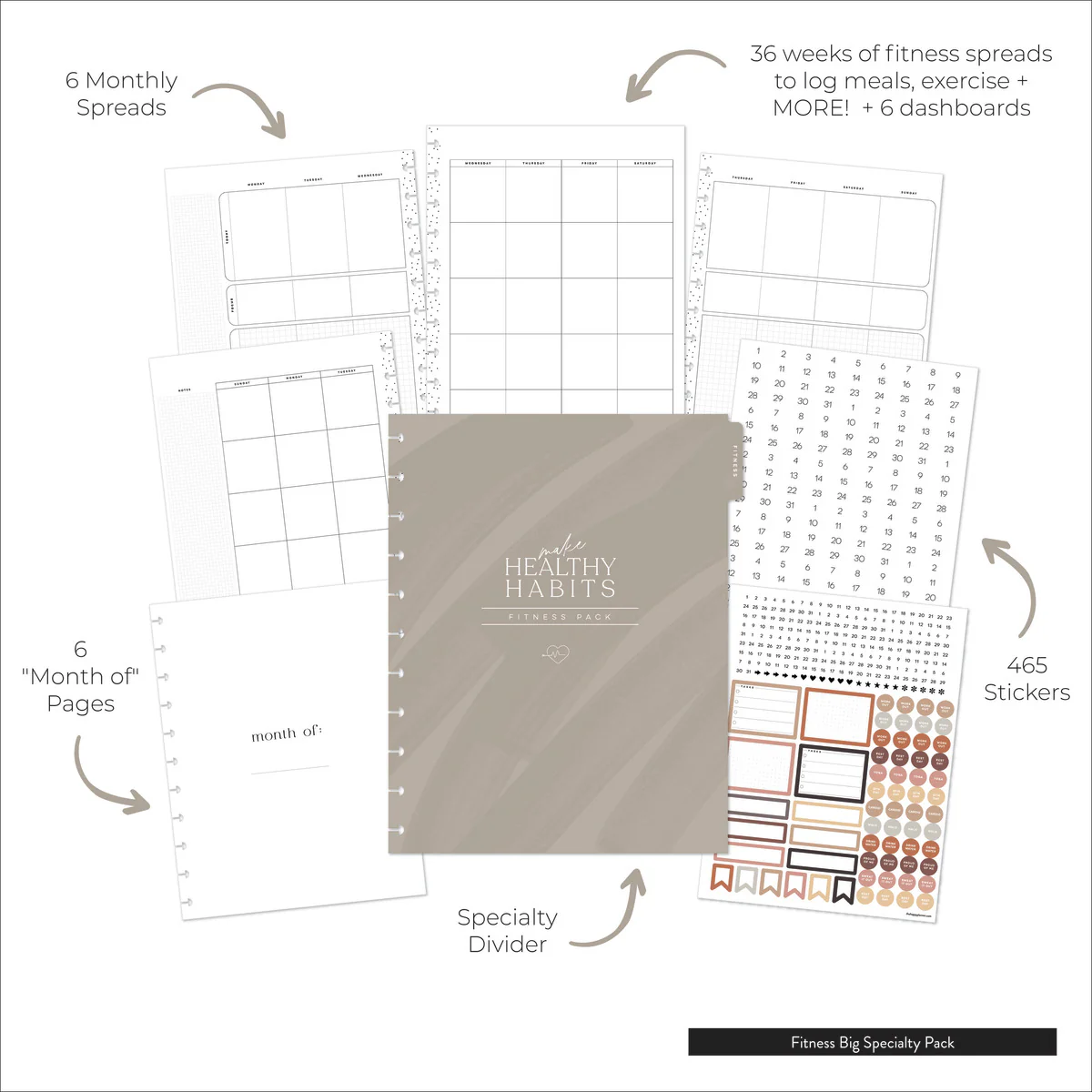 FITNESS- BIG SPECIALTY PACK - 6 MONTHS - Image 2