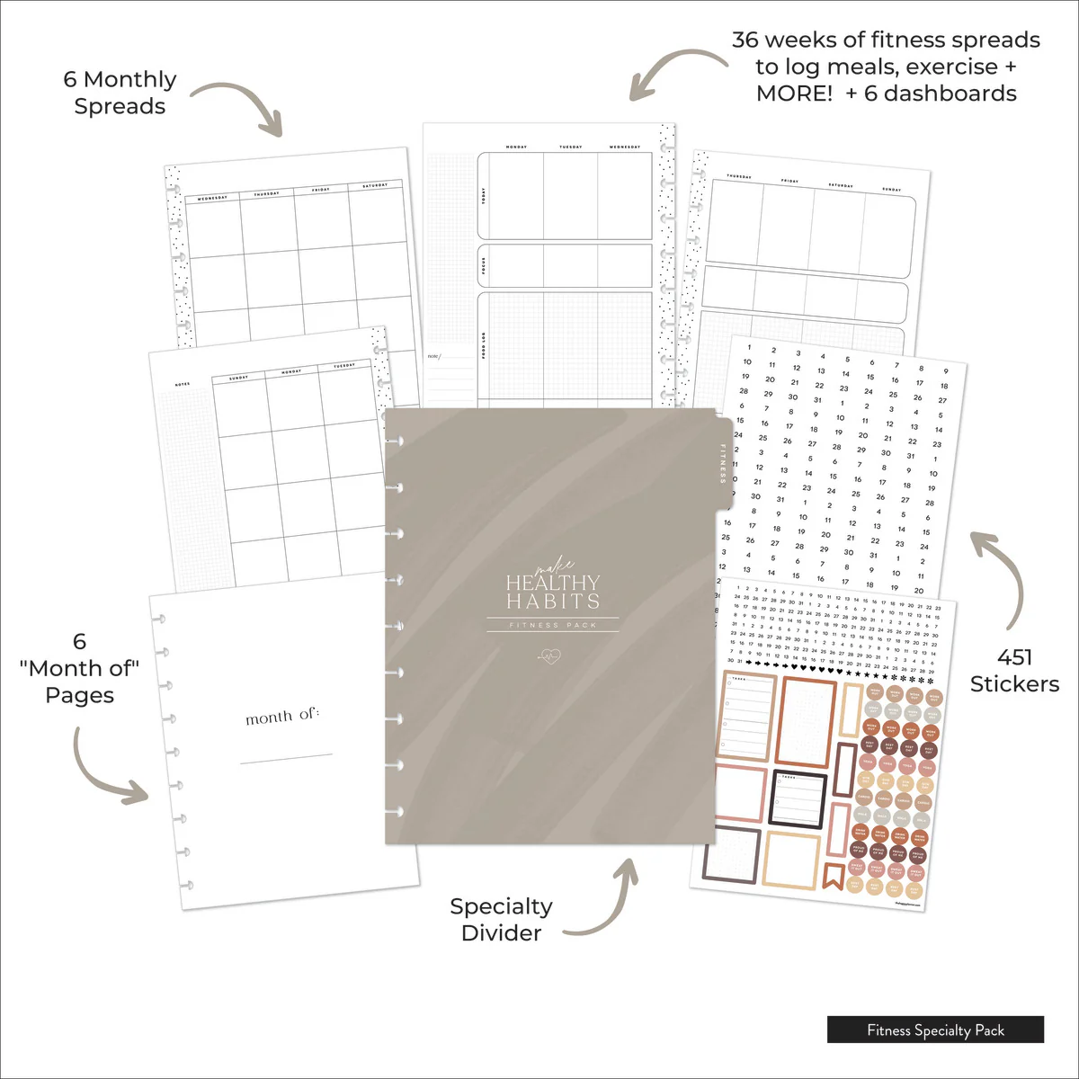 FITNESS - CLASSIC SPECIALTY PACK - 6 MONTHS - Image 2