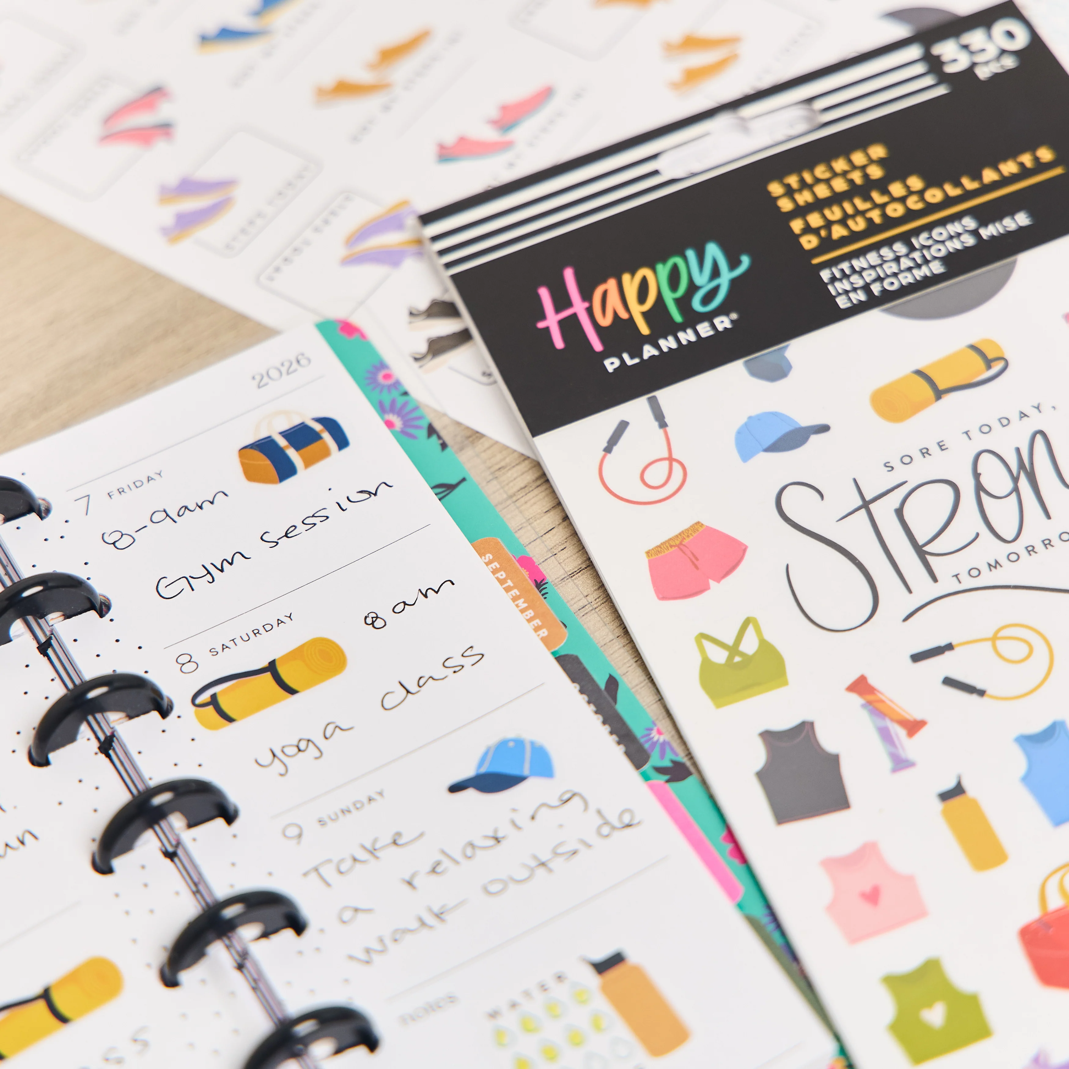 Fitness Icons - 10 Sticker Sheets - Image 5