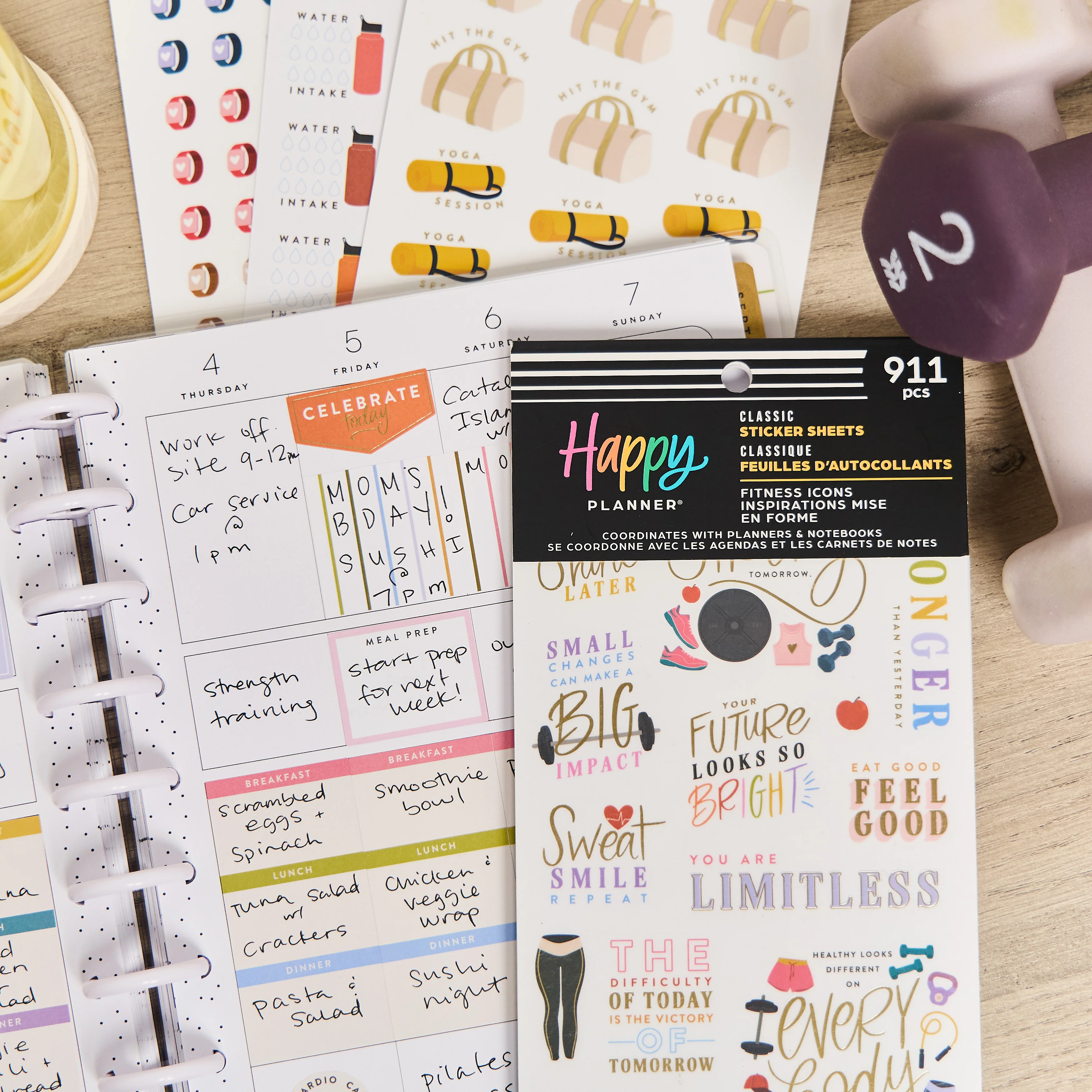 Fitness Icons - Value Pack Stickers - Image 6