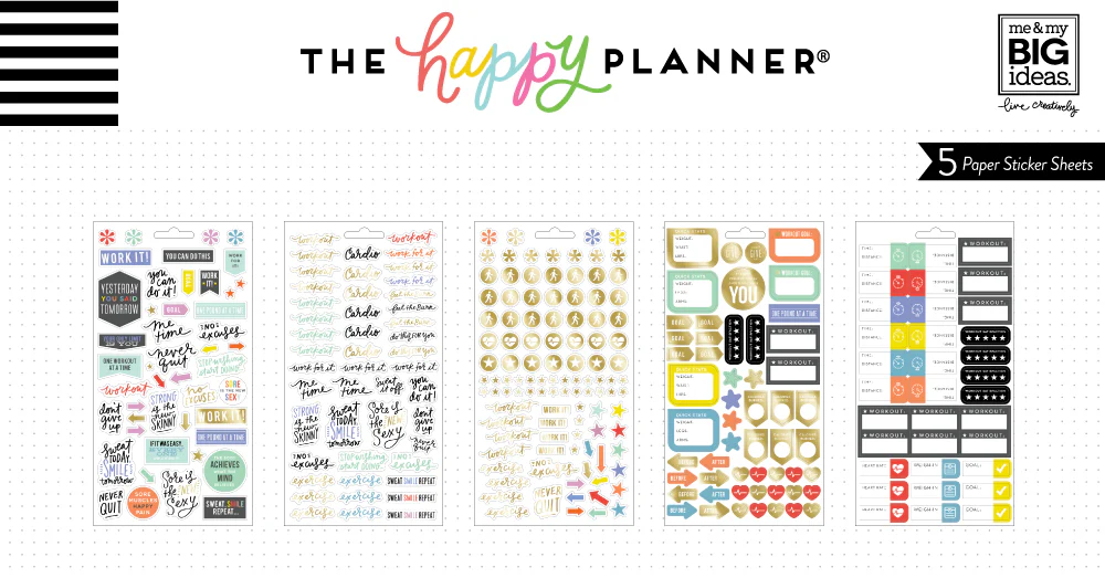 Fitness Planner Stickers - Image 2