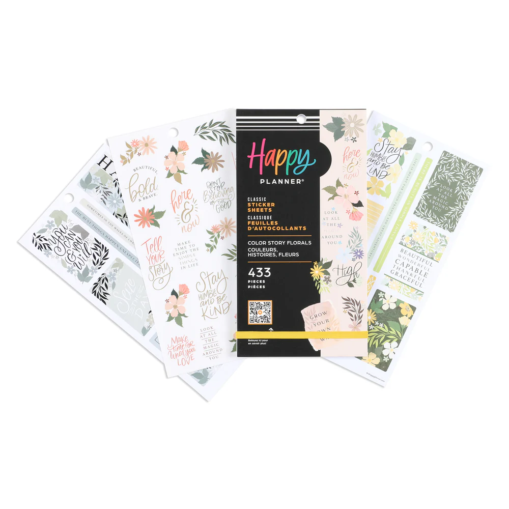 Floral Color Story - Value Pack Stickers - Image 2