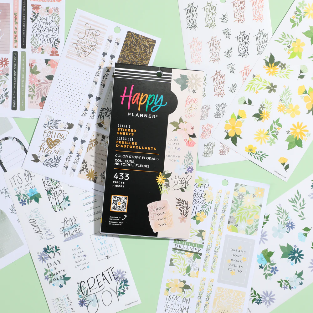 Floral Color Story - Value Pack Stickers - Image 3