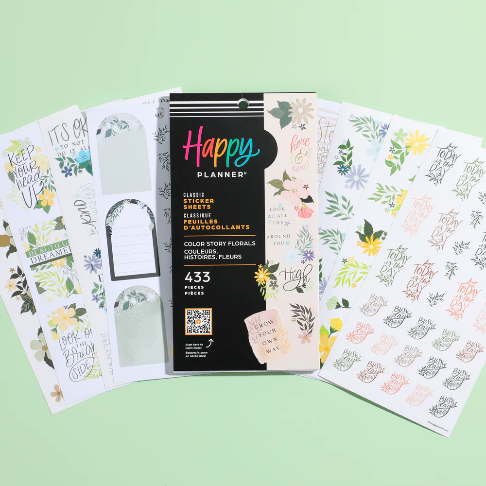 Floral Color Story - Value Pack Stickers - Image 5