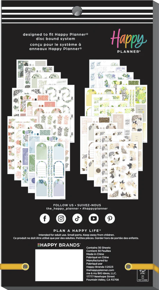 Floral Color Story - Value Pack Stickers - Image 8