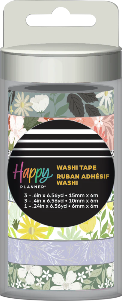 Floral Color Story - Washi Tape - 7 Pack - Image 8