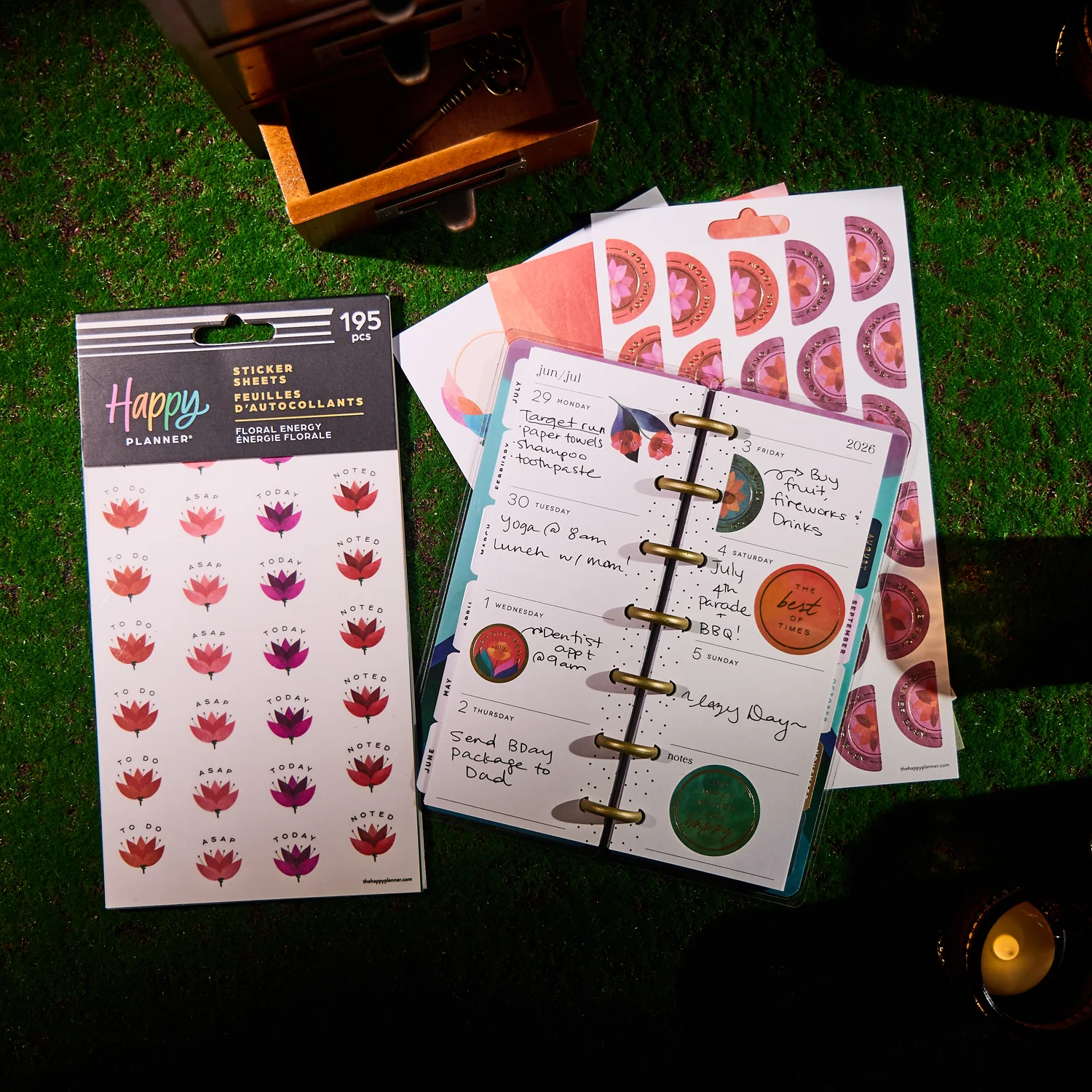 Floral Energy - 10 Sticker Sheets - Image 6
