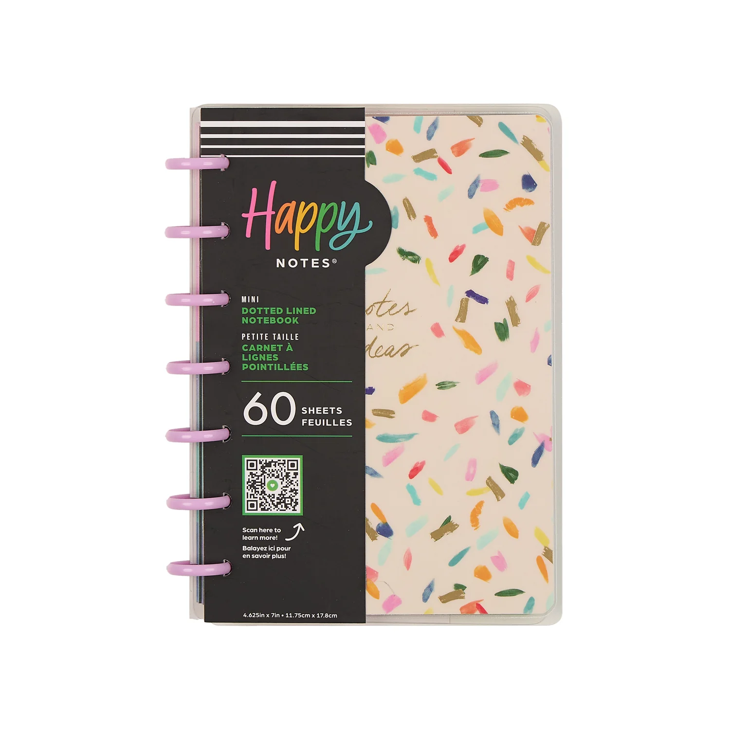 Floral Energy - Dotted Lined Mini Notebook - 60 Sheets - Image 12