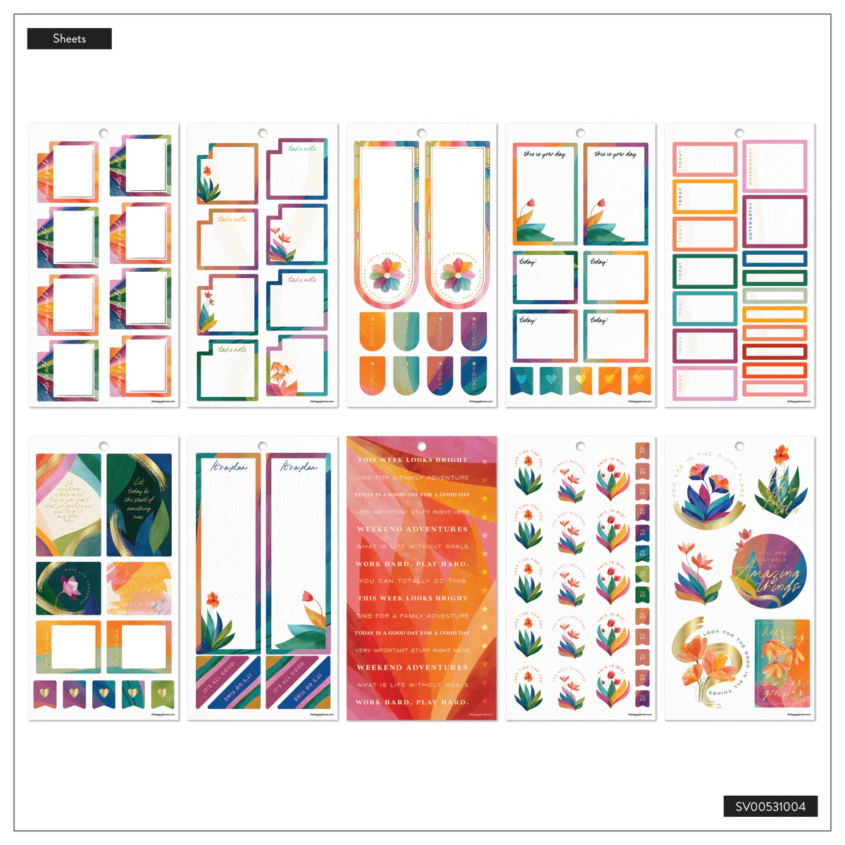 Floral Energy - Value Pack Stickers - Image 10
