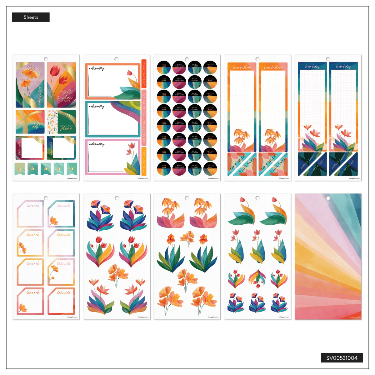 Floral Energy - Value Pack Stickers - Image 8