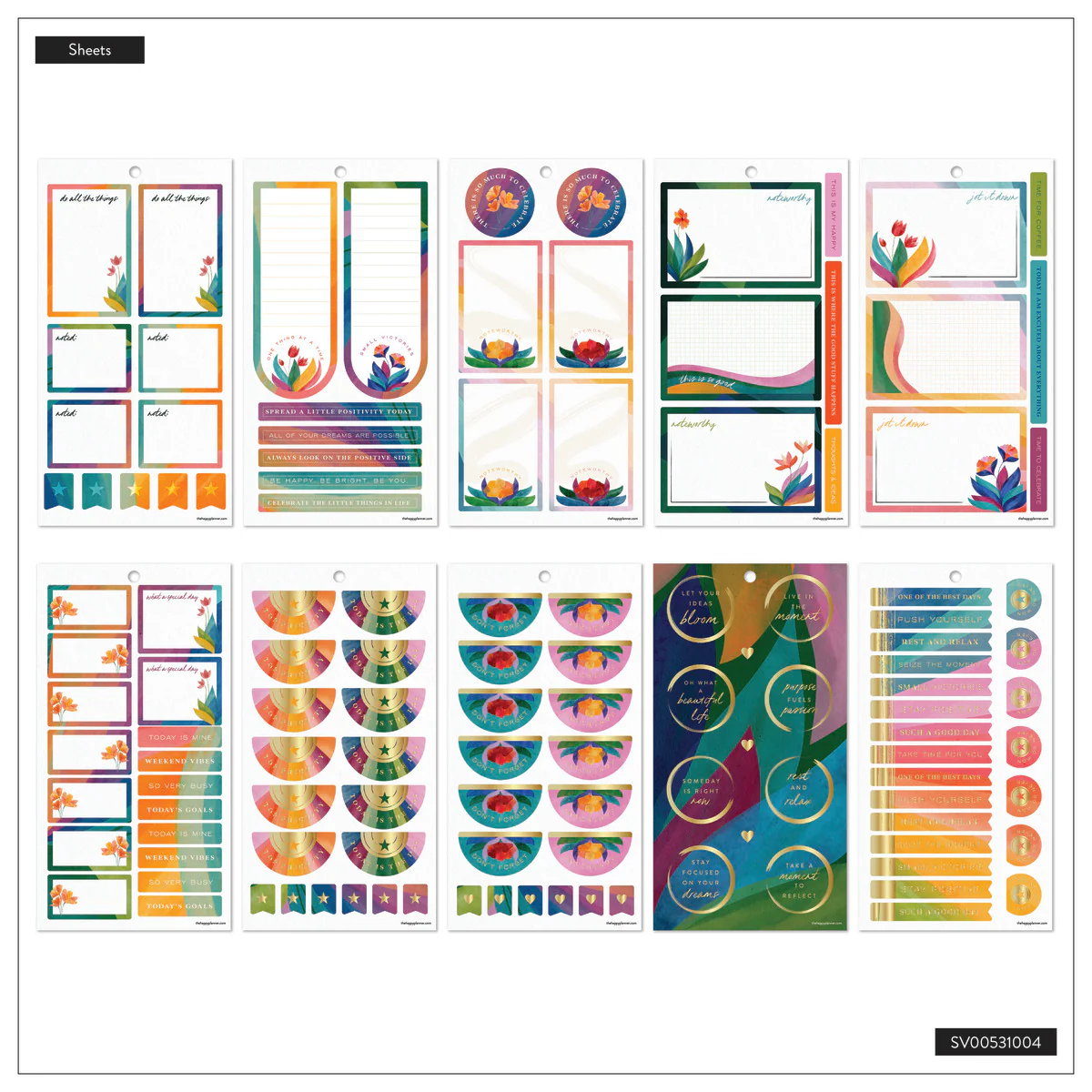 Floral Energy - Value Pack Stickers - Image 9