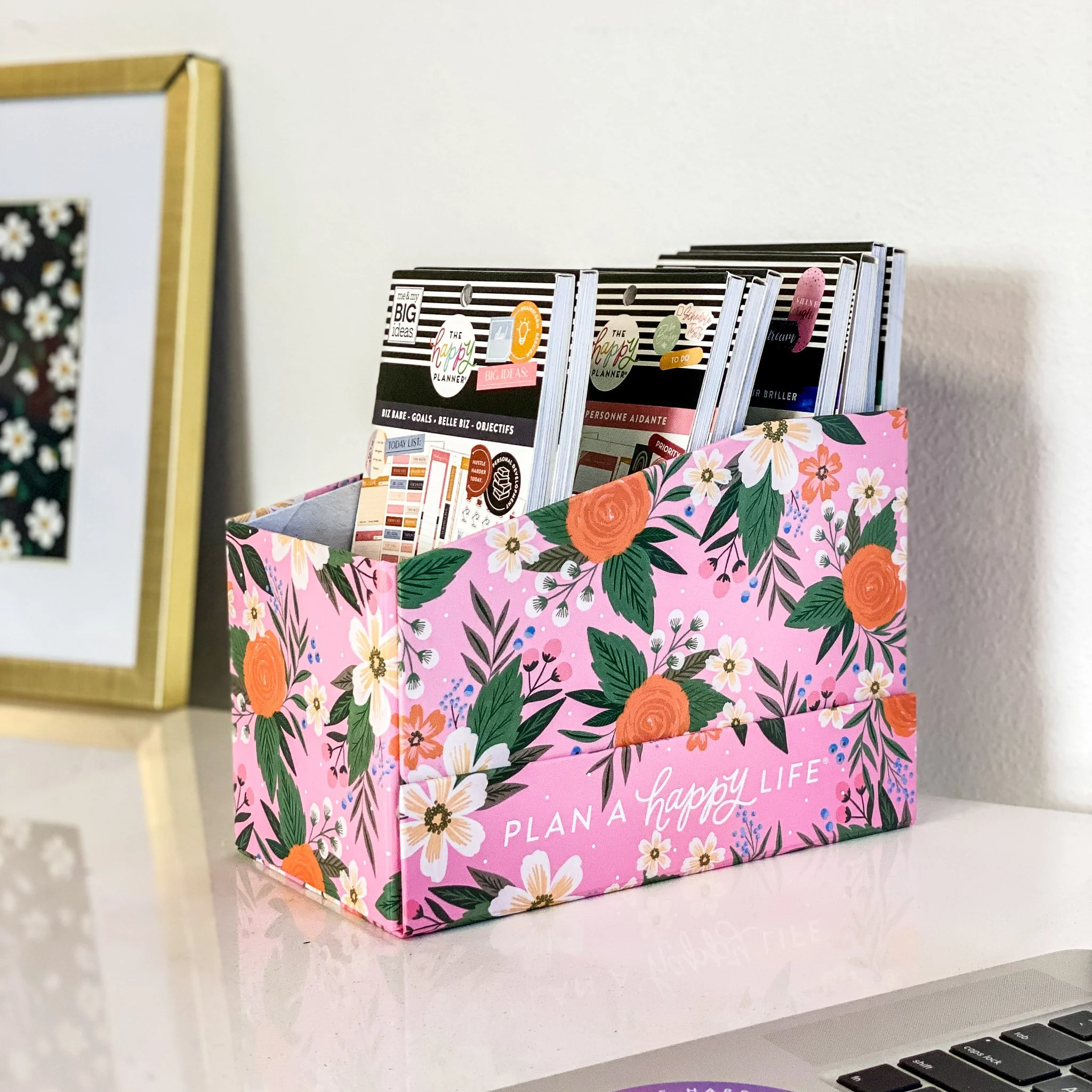 Floral Sticker Book Storage - Image 3