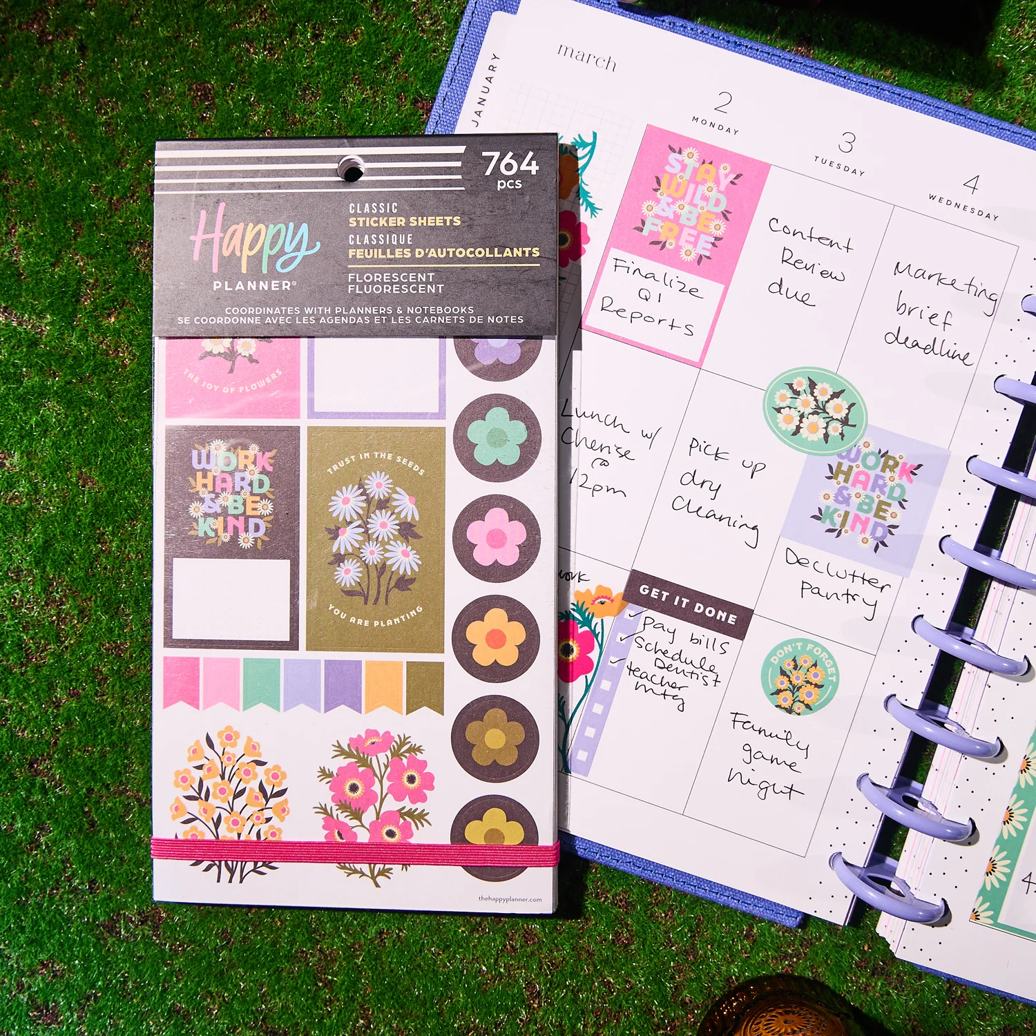 Florescent Florals - Value Pack Stickers - Image 6