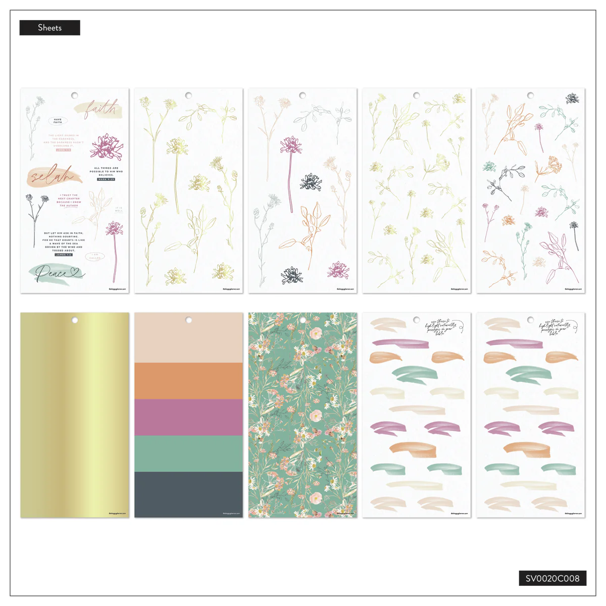 Flourish in Faith - Value Pack Stickers - Image 9