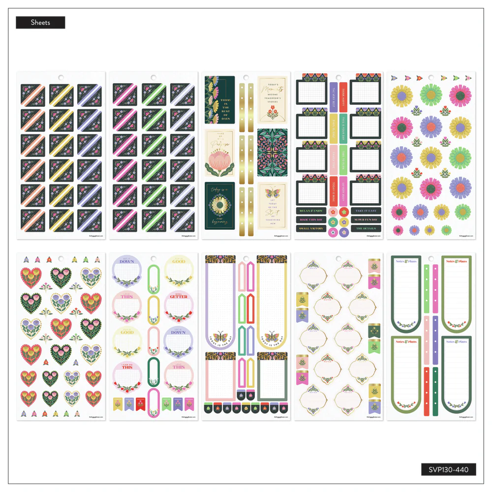 Folk & Flora - Value Pack Stickers - Image 6