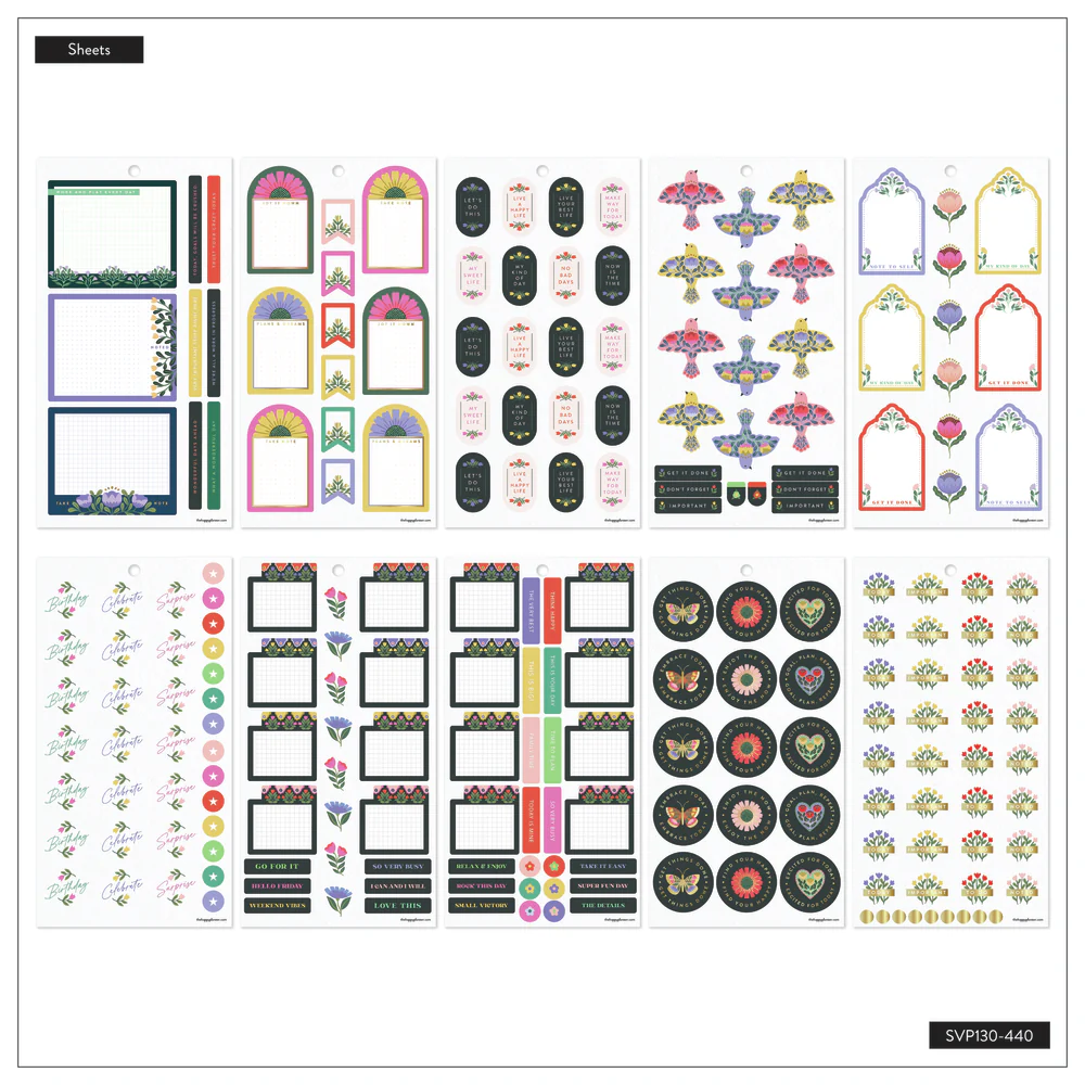Folk & Flora - Value Pack Stickers - Image 7